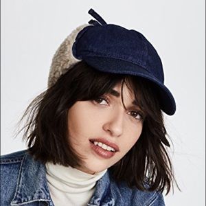 Madewell Sherpa Baseball Cap